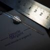 Pendentif Ronde en Argent massif 925/1000 Présentation Chaîne